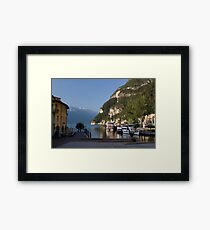 Early Morning At Riva Framed Print