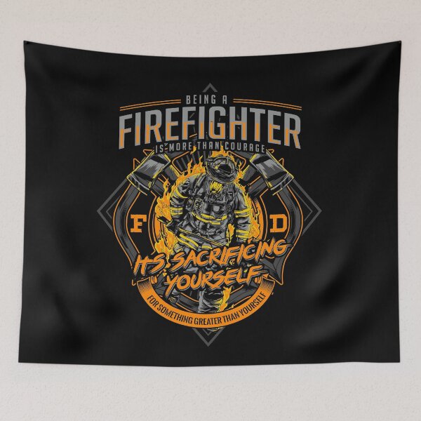 Item preview, Firrefighter - It's Sacrificing Yourself designed and sold by BirdstrikeA.