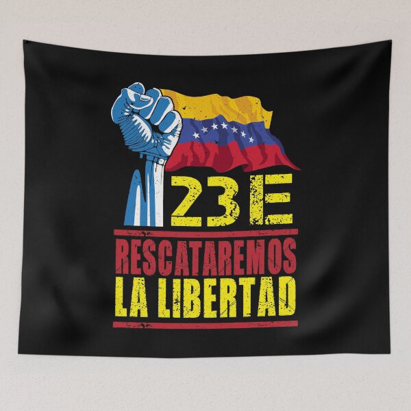 Artikelvorschau, Venezuela Democracy Rescataremos la Libertad 23E Produkt entworfen und verkauft von walrusindustrie.