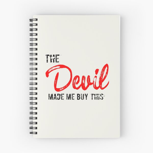 Item preview, The devil made me buy this designed and sold by bluehair.