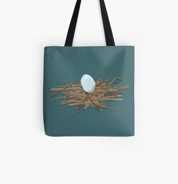 Kererū Nest All Over Print Tote Bag