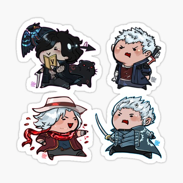 Vergil Sticker for Sale by losthiqhway