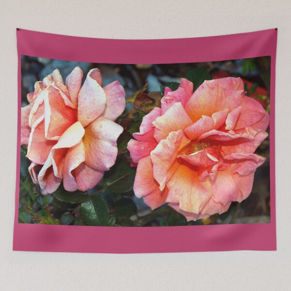 Item preview, Pair of bright roses designed and sold by B. Randi Bailey.