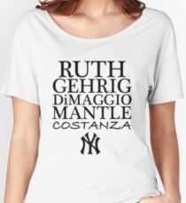 Costanza - Yankees Women's Relaxed Fit T-Shirt