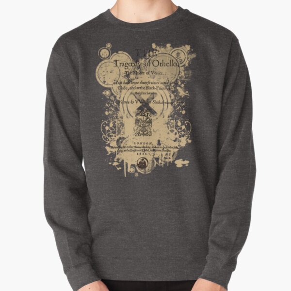 Shakespeare Othello Quarto Front Piece Pullover Sweatshirt