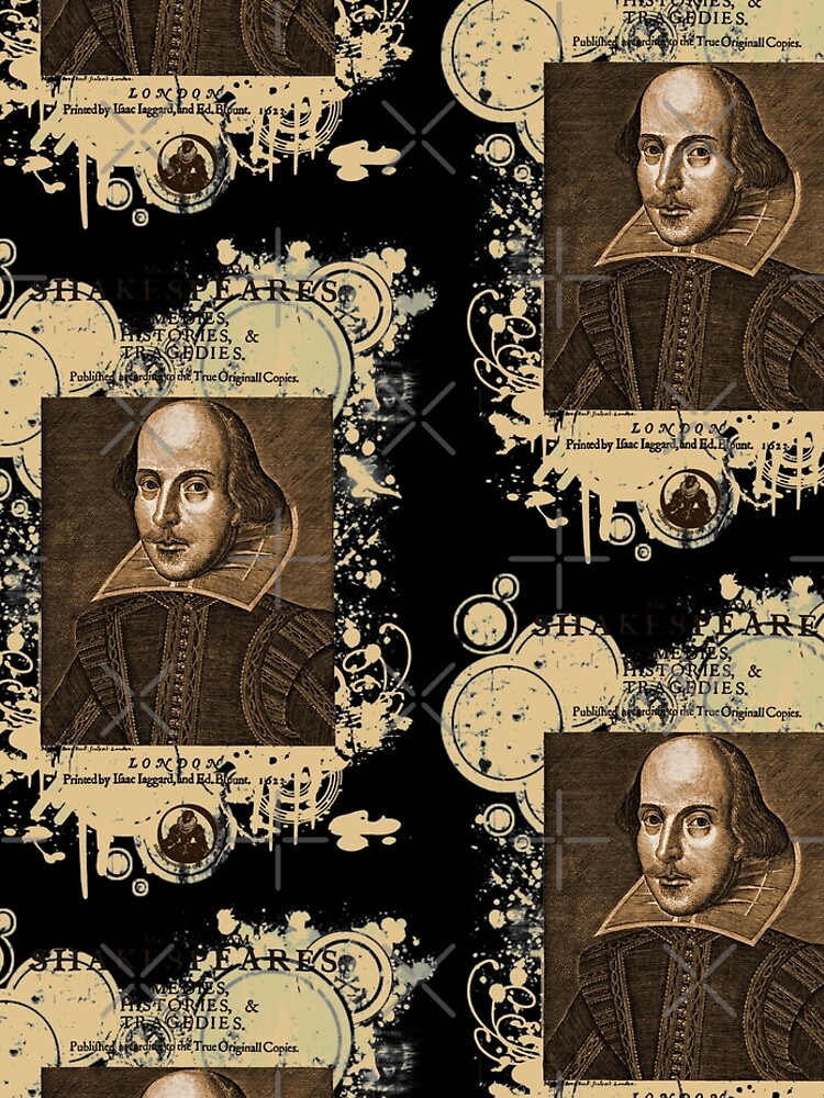 Shakespeare First Folio Front Piece by incognitagal