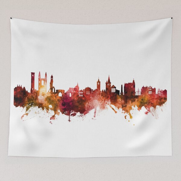 Item preview, St Andrews Scotland Skyline designed and sold by ArtPrints.
