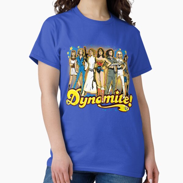 SuperWomen of the 70s - DyNoMite! Classic T-Shirt