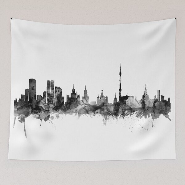 Item preview, Moscow Russia Skyline designed and sold by ArtPrints.