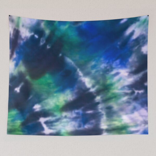 Item preview, green and blue tie dye designed and sold by MadmyrtleDesign.
