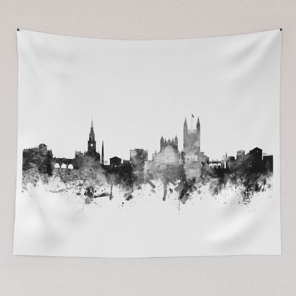 Item preview, Bath England Skyline Cityscape designed and sold by ArtPrints.