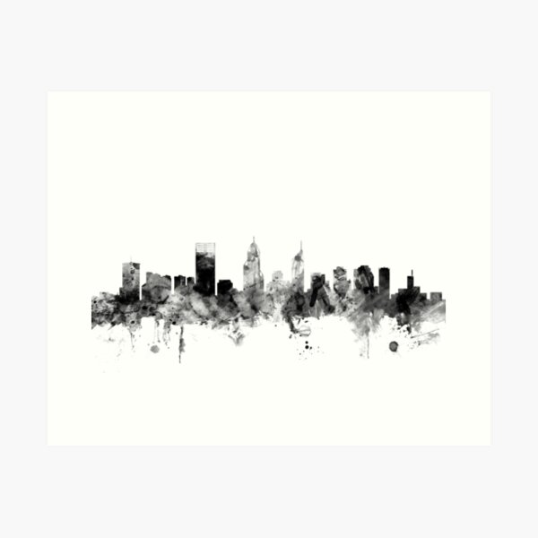 Item preview, Perth Australia Skyline designed and sold by ArtPrints.