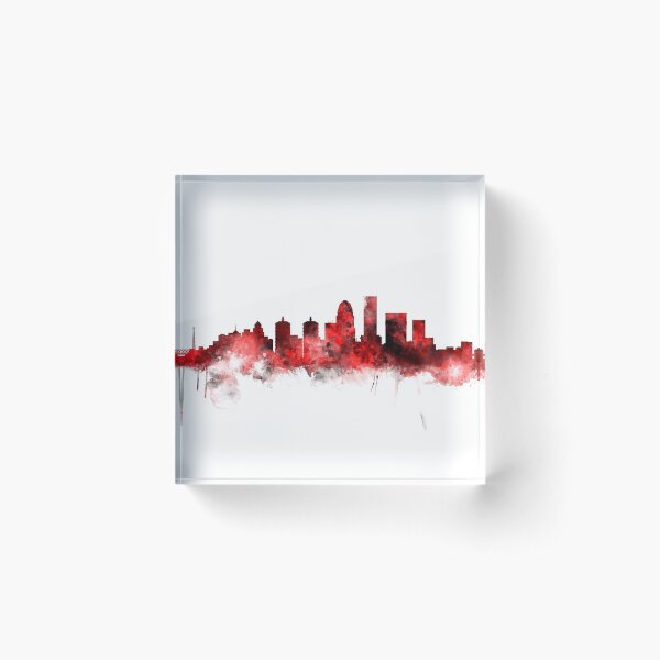 Item preview, Louisville Kentucky City Skyline designed and sold by ArtPrints.