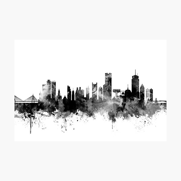 Item preview, Boston Massachusetts Skyline designed and sold by MICHAEL TOMPSETT.