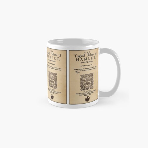 Shakespeare's Hamlet Front Piece Classic Mug