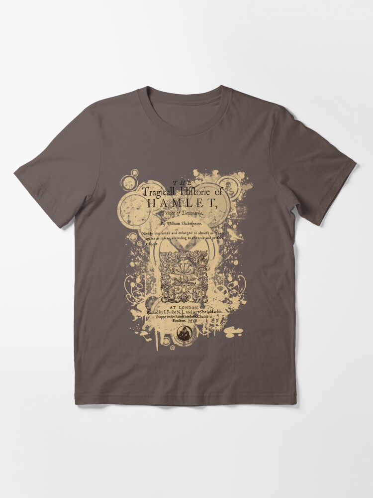 Thumbnail 2 of 7, Essential T-Shirt, Shakespeare's Hamlet Front Piece designed and sold by Styled Vintage.