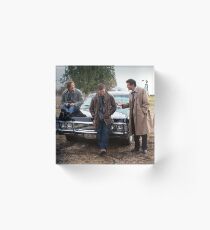 Team Free Will Acrylic Block
