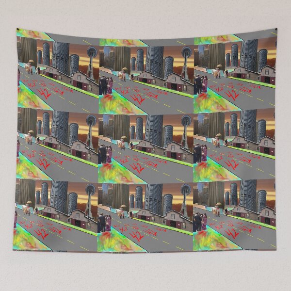 Item preview, 42 cityscape designed and sold by FridayHarborMan.