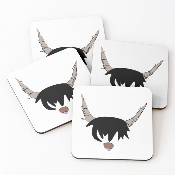 Item preview, Black Heelan Coo (Highland Cow) designed and sold by Ohmywordartist.