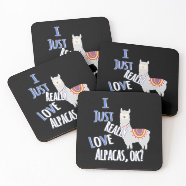 Item preview, Cute & Funny I Just Really Love Alpacas, OK? designed and sold by perfectpresents.