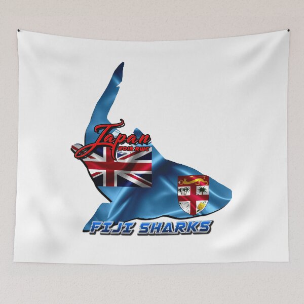 Item preview, Rugby World Cup 2019 Fiji Sharks T Shirts and Merch designed and sold by GrowingTalent.