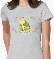 Poop On Your Enemies Women's Fitted T-Shirt
