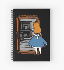Alice - Through The Looking Glass Spiral Notebook