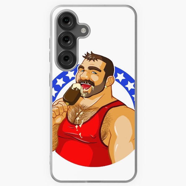 BEN LIKES ICE CREAM - BLUE STARS Samsung Galaxy Soft Case