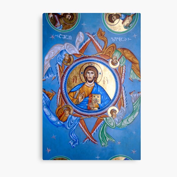 Jesus Christ Georgian icon Metal Print