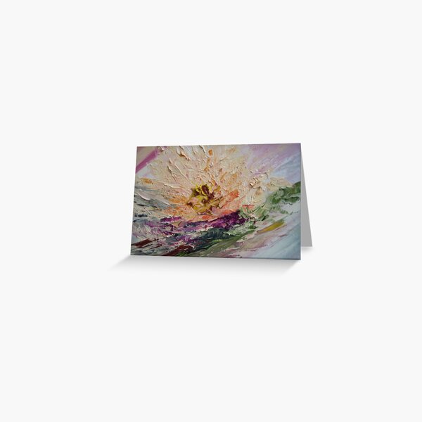 Fusion of Colour Greeting Card