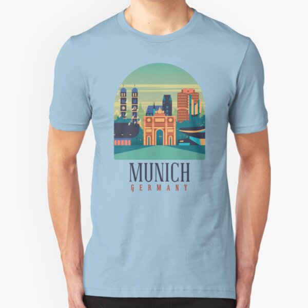 Munich, Germany Slim Fit T-Shirt