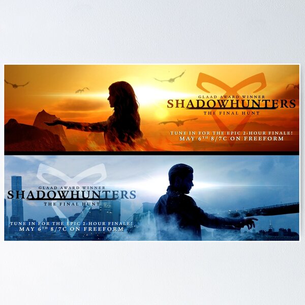 Save Shadowhunters - IconicNephilim NYC Billboard Design - Short SIde Poster