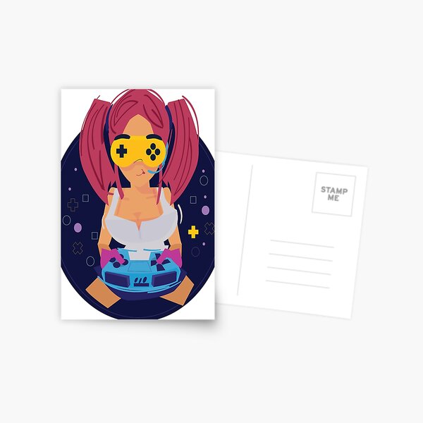 Girl Gamers Stationery Redbubble - chloe tuber roblox find the noobs 2 gameplay going to dry desert