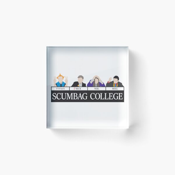 Item preview, Scumbag college designed and sold by BlooMoo.