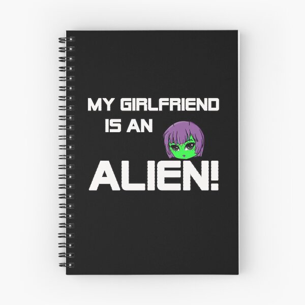 Item preview, ALIENS FROM SPACE T-SHIRTS! MY GIRLFRIEND IS AN ALIEN! T-SHIRT designed and sold by BrandNewTeez.