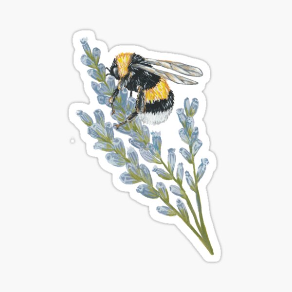Item preview, Bee on Lavender  designed and sold by LauraStanley.
