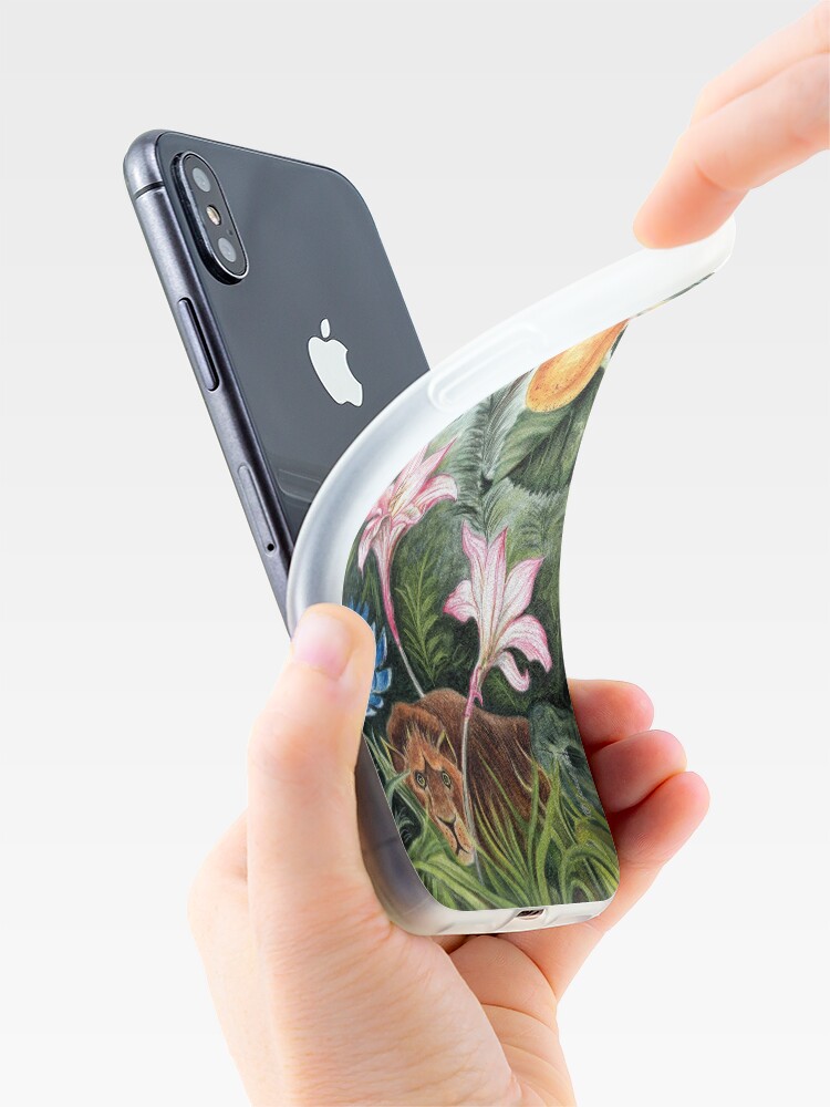 Coque iPhone ''AMBIANCE TROPICALE' : autre vue