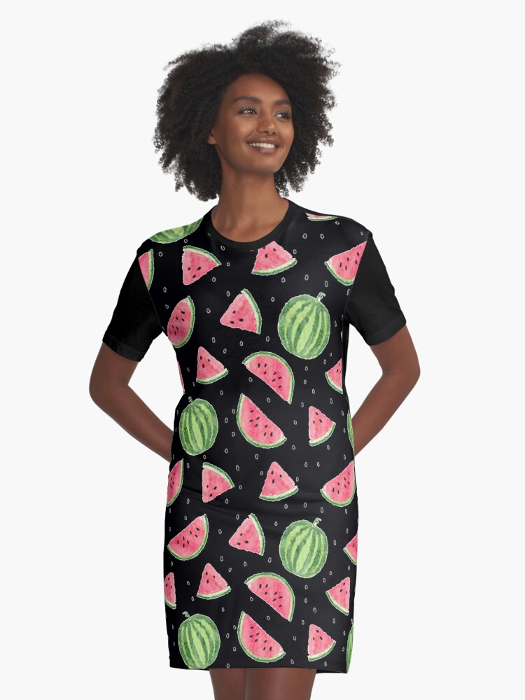 Watermelon Shirt Dress