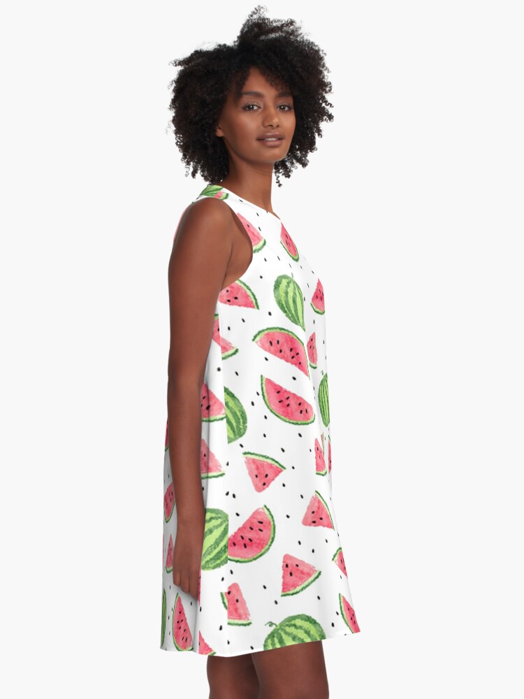 Watermelon print hotsell dress womens