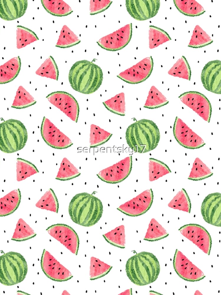 All-Over Watermelon Print by serpentsky17
