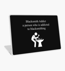 Blacksmith Addict Laptop Skin