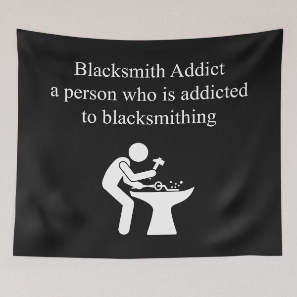 Item preview, Blacksmith Addict designed and sold by InspireGifts.
