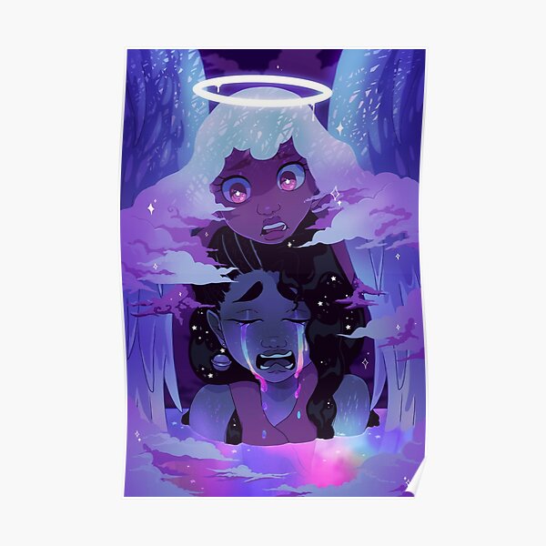 CLOUDY GALAXY Poster