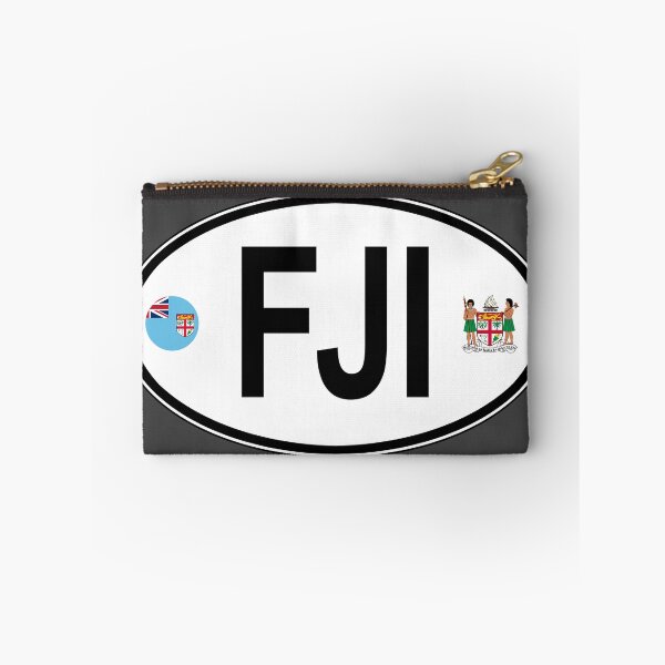 Item preview, Fiji Oval Country Code Decal designed and sold by rogue-design.