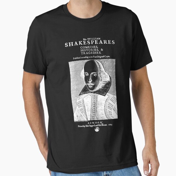 Item preview, Shakespeare First Folio Frontpiece - Negative Version designed and sold by Styled Vintage.