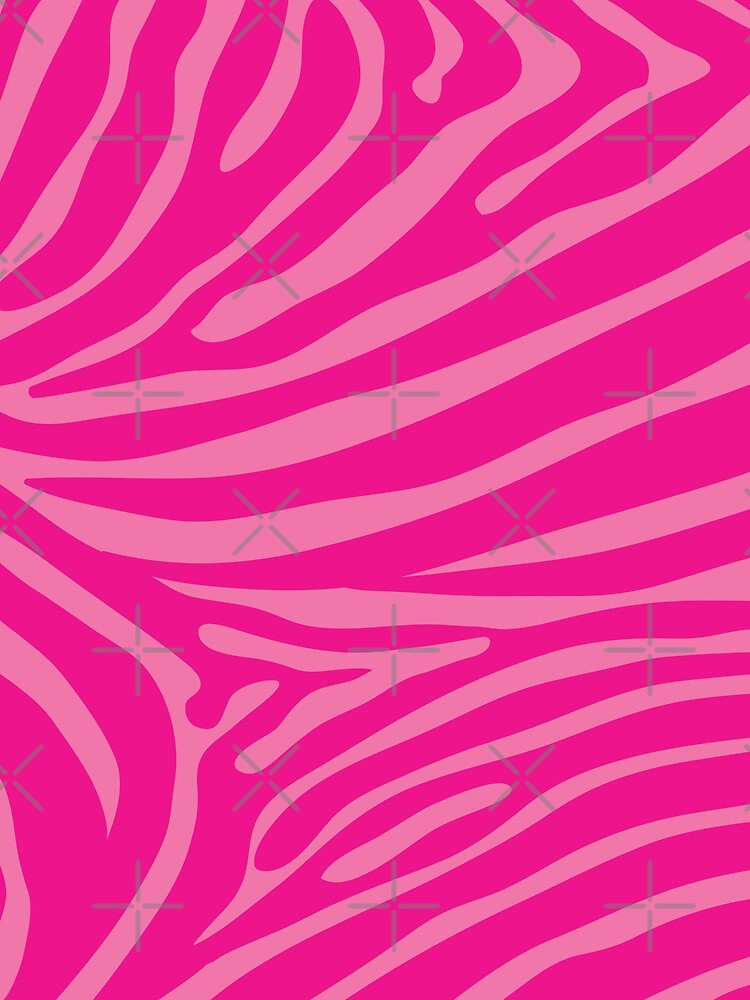 Thumbnail 6 of 6, Sleeveless Top, Two Tone Pink Zebra Print designed and sold by CraftyCatz.