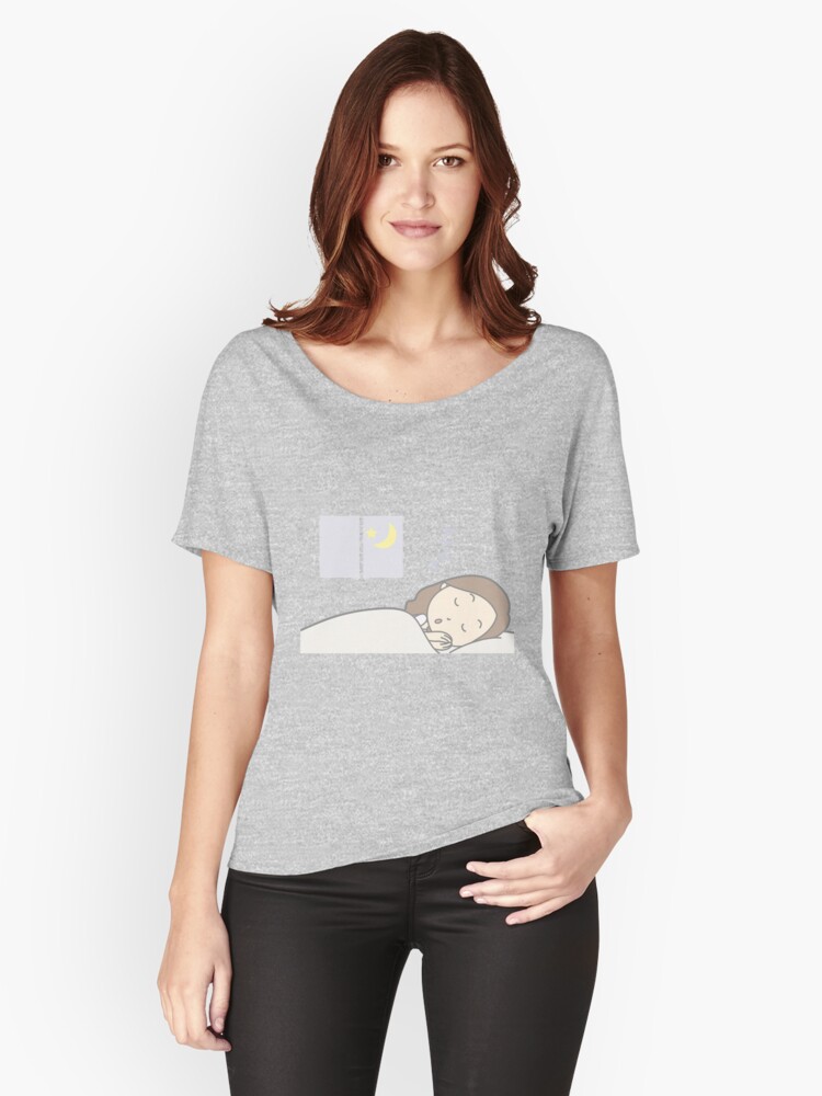 Thumbnail 1 of 3, Relaxed Fit T-Shirt, Sleeping designed and sold by Claudiocmb.