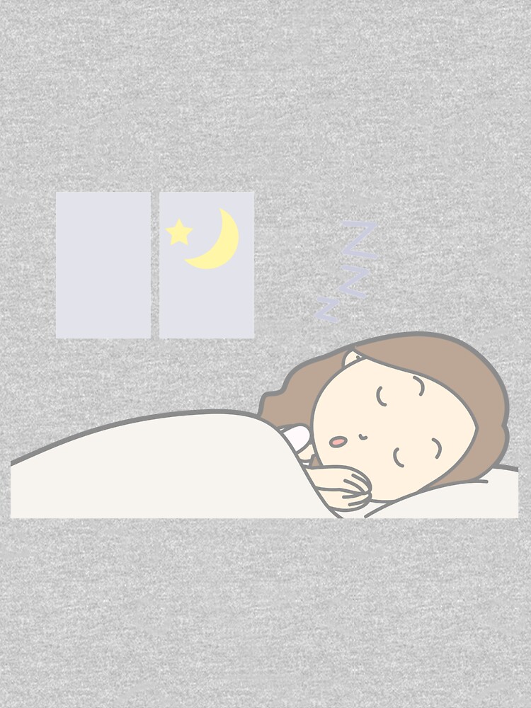 Thumbnail 3 of 3, Relaxed Fit T-Shirt, Sleeping designed and sold by Claudiocmb.