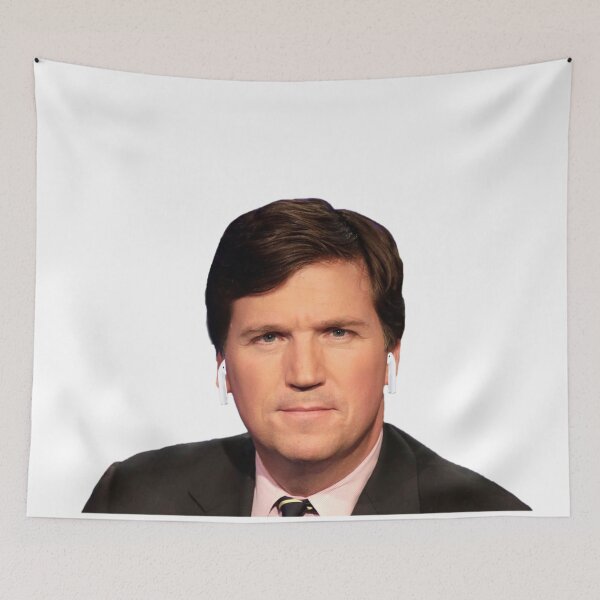 Item preview, Tucker Carlson Airpods designed and sold by AmericanArt.