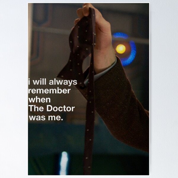 Item preview, I will always remember when the doctor was me designed and sold by Midgardian Fangirl.